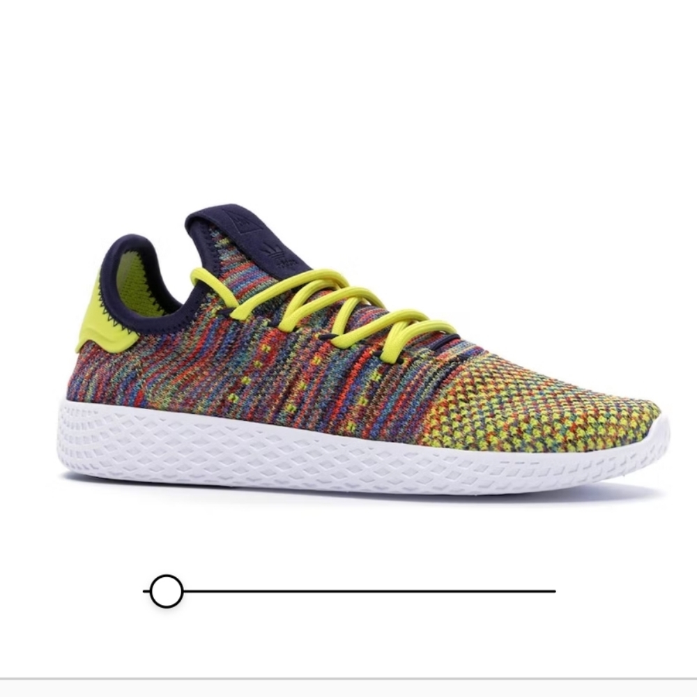 Adidas originals Pharrell Williams HU multi color sneakers size 10